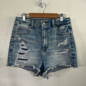 AE next level stretch, curvy high-rise Shortie